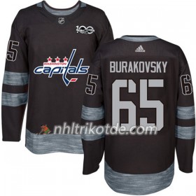 Washington Capitals Trikot Andre Burakovsky 65 1917-2017 100th Anniversary Adidas Schwarz Authentic - Herren